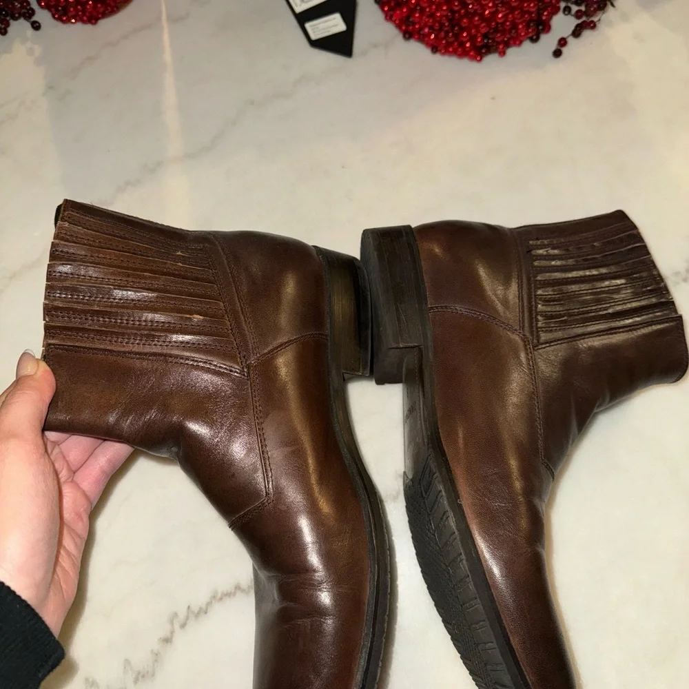 Men's Brown Leather Boots